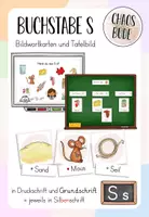 Vorschau - Spiele - Buchstabe S s - Materialpaket für die 1. Klasse - Seite 1