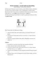 Vorschau - Arbeitsblätter - Druck einfach erklärt – Physik anschaulich verstehen mit 4 Schaubildern, Infotexten, Aufgaben & Lösungen - Seite 2