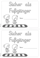 Vorschau - Unterrichtsreihen - Sicher als Fußgänger - Miniheft für die 1. Klasse - Seite 2