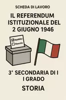 anteprima - Esercizi - Il Referendum del 2 Giugno 1946: Nascita della Repubblica Italiana - Pagina di copertina