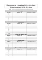 Vorschau - Arbeitsblätter - Übungspaket: Gruselgeschichte (Attribute, Stammformen, direkte Rede) - Deckblatt