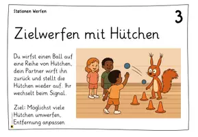 Vorschau - Stationenlernen - Sport: Stationen zum Thema Werfen - Seite 3