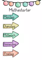 Vorschau - Spiele - Mathestarter / Unterrichtseinstiege für den Matheunterricht - Seite 1