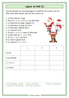 Vorschau - Arbeitsblätter - Logical (1)_Noël_Weihnachten_Französisch - Deckblatt