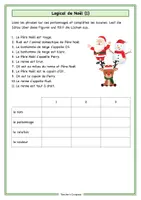 Vorschau - Arbeitsblätter - Logical (1)_Noël_Weihnachten_Französisch - Seite 2