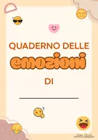 anteprima - Materiale di supporto/inclusione - QUADERNO DELLE EMOZIONI - Pagina di copertina