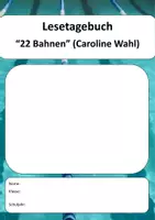 Vorschau - Arbeitsblätter - Lesetagebuch: 22 Bahnen (Caroline Wahl) - Seite 3