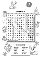 Vorschau - Arbeitsblätter - Suchsel Englisch Suchsel Weihnachten - christams Suchsel - english christmas word search puzzles 1 - wordsearch - Kl.3-4 || Englisch Freiarbeit - Englisch Vertretung - Seite 3