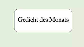 Vorschau - Arbeitsblätter - Materialpaket Gedicht des Monats - Seite 1