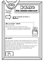 Vorschau - Arbeitsblätter - Zahlen verbinden ab Klasse 3: Zirkus - Seite 1