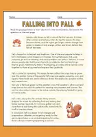 anteprima - Materiale di supporto/inclusione - AUTUMN SEASON: FALLING INTO FALL - Pagina 1