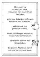Vorschau - Text - Morgensprüche und einen Abendspruch für Kinder - zur stärkung der Persönlichkeit (Gedichte) - Seite 2