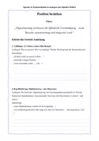 Vorschau - Unterrichtsreihen - Sprache und Kommunikation in analogen und digitalen Medien –Argumentation, Reflexion, Transfer – Sequenz 8 / 8 - Seite 2