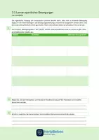 Vorschau - Arbeitsblätter - Sport-LK: Lernen sportlicher Bewegungen - Lernmodelle - Seite 1