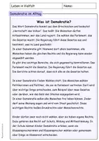 Vorschau - Arbeitsblätter - Leben in Vielfalt Demokratie im Alltag Sachunterricht Grundschule - Seite 3