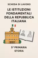 anteprima - Esercizi - Le istituzioni fondamentali della Repubblica italiana - Pagina di copertina