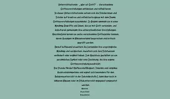 Vorschau - Präsentationen/Tafelbilder - Wer ist Gott eigentlich? Gottesvorstellungen - Seite 2