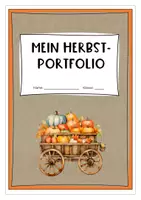 Vorschau - Stundenentwürfe - Materialpaket: Mein Herbst-Portfolio (inkl. anpassbare Word-Dateien) - Seite 2
