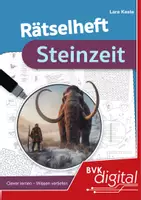 Vorschau - Arbeitsblätter - Rätselheft Steinzeit (3. - 5. Klasse) - Deckblatt