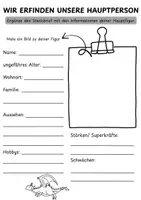 Vorschau - Stundenentwürfe - Märchenwerkstatt- Wir schreiben unser eigenes Märchen - Seite 1