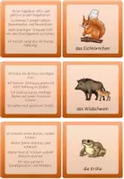 Vorschau - Stationenlernen - Lesezuordnung: Tiere des Waldes - Seite 2