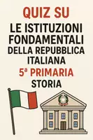 anteprima - Quiz - Quiz sulle Istituzioni della Repubblica Italiana - Pagina di copertina
