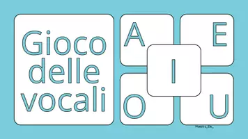 anteprima - Esercizi - Gioco delle vocali - STAMPATO+SCRIPT - Pagina di copertina