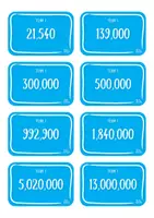 Προεπισκόπηση - Flashcards - Round Mania - math game - Rounding numbers - Σελίδα 1
