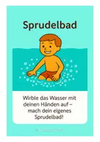 Vorschau - Bildkarten - Schwimmunterricht
Kartenset zum Thema Wassergewöhnung - Seite 3
