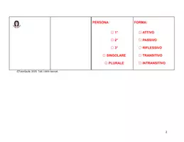 anteprima - Materiale di supporto/inclusione - TABELLA PER L'ANALISI GRAMMATICALE - Pagina 1