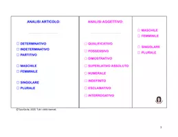 anteprima - Materiale di supporto/inclusione - TABELLA PER L'ANALISI GRAMMATICALE - Pagina 2