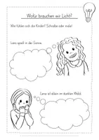 Vorschau - Arbeitsblätter - Licht und Schatten Arbeitsblatt kostenlos - Seite 2