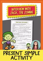 Vorschau - Arbeitsblätter - Halloween interview - Present Simple activity (Englisch) - Deckblatt