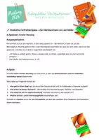 Vorschau - Arbeitsblätter - Prüfungsvorbereitung "Der Markisenmann" Innerer Monolog - Seite 1