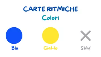 anteprima - Didattica a stazioni - GIOCA CON I RITMI - Colori - Pagina 1