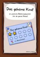 Vorschau - Fördermaterial/Inklusion - Das geheime Kind! - positives Belohnungssystem - Deckblatt