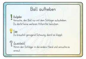 Vorschau - Stationenlernen - Badminton Einführung Stationskarten - Seite 1