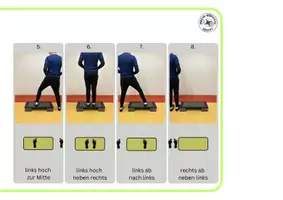 Vorschau - Stationenlernen - Step Aerobic: Schritte aus anderen Positionen - Seite 2