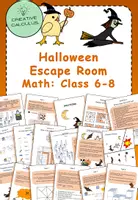 Vorschau - Spiele - Escaperoom Math: Halloween Edition - English Version - Deckblatt