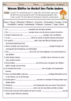 Vorschau - Arbeitsblätter - Lückentexte - Im Herbst (Klasse 3-5) - Seite 2