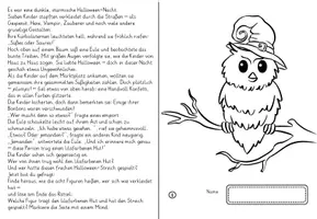Vorschau - Arbeitsblätter - Halloween Logical-Heft: Das Geheimnis des lilafarbenen Hutes - Seite 2
