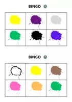 Vista previa - Juegos / Gamificación - Bingo de los colores en francés - Portada
