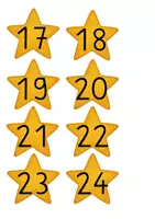 Vorschau - selbst erstellte Cliparts/Grafiken - Adventskalender_Sterne für Kästchen - Seite 2