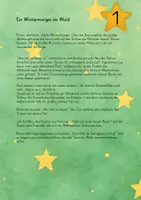 Vorschau - Text - Die Tiere der Welt feiern Weihnachten: Einzelne Türchen - Deckblatt