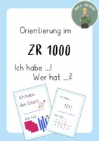 Vorschau - Spiele - Zahlenraum 1000: Lesespiel mit verschiedenen Zahlendarstellungen - Deckblatt