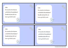 Vorschau - Arbeitsblätter - Feriengruß - Winterferien und Semesterferien - Seite 2