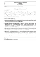 Vorschau - Klassenarbeiten - Gestaltungspraktische Hausarbeit | Klausur Typ 1: Ein bewegter Blick - Fotocollage - Seite 1