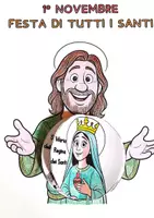 anteprima - Schede informative - Festa di tutti i Santi (cerchio a ventaglio) - Pagina di copertina