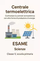 anteprima - Compiti in classe/Test - Raccolta di materiali: Centrale termoelettrica (esami) - Pagina 1
