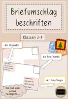Vorschau - Poster - Briefumschlag beschriften - Deckblatt